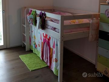 Letto sopraelevato Flexa