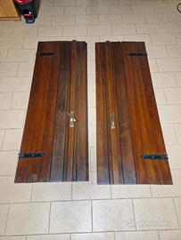 Balconi alla Vicentina in legno