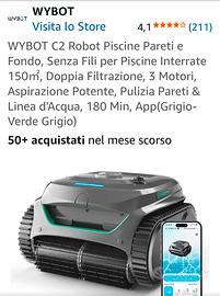 WYBOT C2 robot piscina