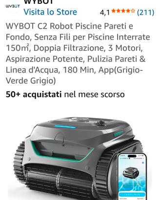 WYBOT C2 robot piscina