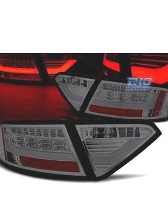 FANALI A LED BAR AHUMATI PER AUDI A5 07-11