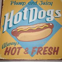 Quadro canvas vintage food