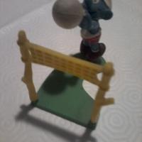 Puffo pallavolista e puffo pittore