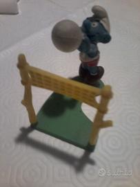 Puffo pallavolista e puffo pittore