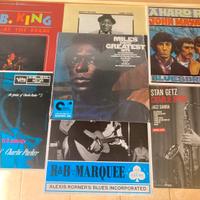 8 Lp vinili di jazz blues perfetti