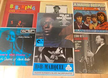 8 Lp vinili di jazz blues perfetti