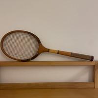 Racchetta da tennis vintage “Elast” in legno