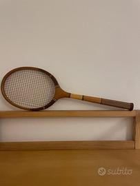 Racchetta da tennis vintage “Elast” in legno