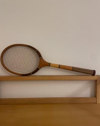 Racchetta da tennis vintage “Elast” in legno