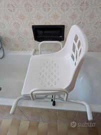 sedia da bagno girevole per anziani
