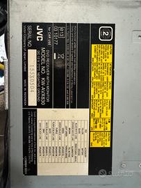 Autoradio jvc kw- avx 830