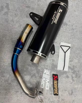 Scarico completo XMAX 300 2017-2023 sportivo racin