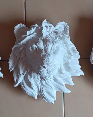 Testa di Leone in gesso 🦁 