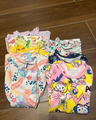 Set 7 vestitini estivi bimba