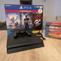 PlayStation 4 Slim 1TB + 11 GIOCHI