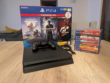 PlayStation 4 Slim 1TB + 11 GIOCHI