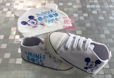 Cappellino & Scarpe neonato Disney