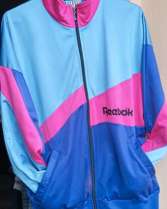 Felpa multicolore Reebok tg M
