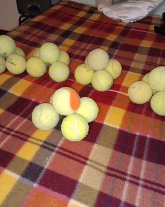palline da tennis