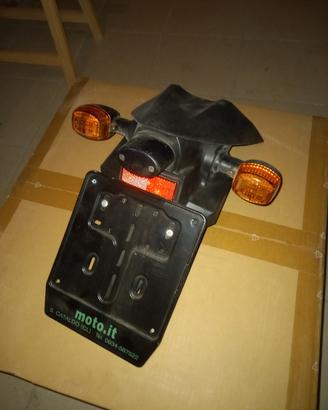 Portatarga Posteriore Regolabile Per Kawasaki Z 750 (1976-2012) – Eliminatore Parafango In Alluminio