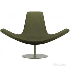 POLTRONA QEEBOO WING ARMCHAIR FABRIC A