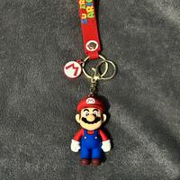 Portachiavi Mario Super Mario Nintendo in silicone