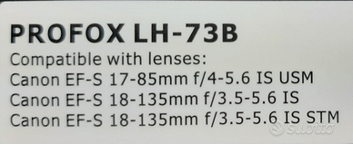 Paraluce PROFOX LH73B x 17-85 / 18-135