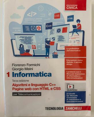 libro Informatica algoritmi e linguaggio C++