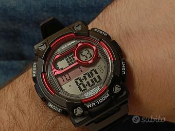 orologio digitale Diadora tipo g shock funzionante