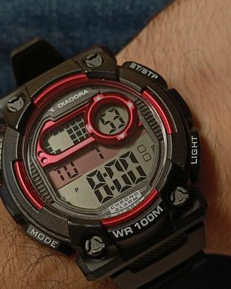 orologio digitale Diadora tipo g shock funzionante