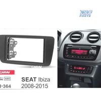 CORNICE NERA RADIO 2-DIN PER SEAT IBIZA 08-15