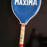 Racchetta da tennis vintage in legno Maxima