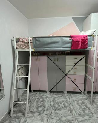Letto a sopplaco bimba Ikea