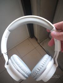 Cuffie on-ear wireless / sensa filo Unico bianche