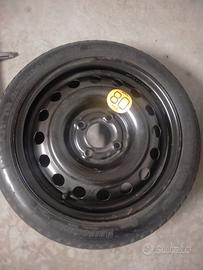 Ruotino e copricerchi originali Nissan micra