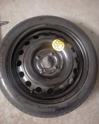 Ruotino e copricerchi originali Nissan micra