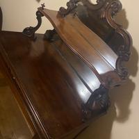 Vetrinetta armadio liberty 1920 specchiera