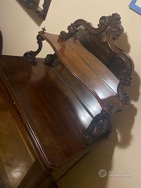 Vetrinetta armadio liberty 1920 specchiera