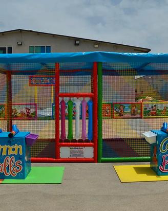 Gioco Cannoncini Spara Palline ad Aria per Bambini