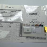 Diamante Naturale 1ct Blisterato GW LAB-  E I2