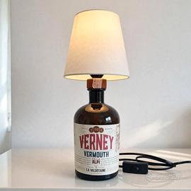 Lampada Bottiglia Vermouth Design Artigianale