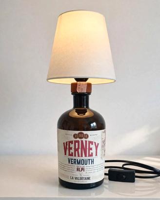 Lampada Bottiglia Vermouth Design Artigianale