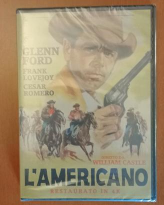 DVD "L'americano" con Glenn Ford restaurato in 4K