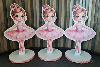 Lotto 3 Ballerine  27cm  Nuove  Festa Danza  Rosa