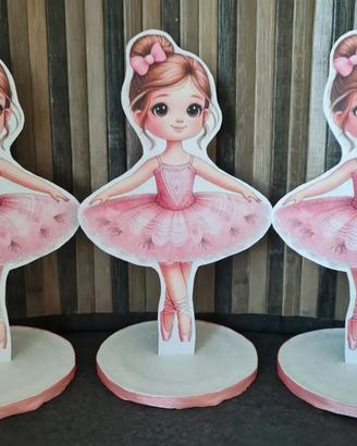 Lotto 3 Ballerine  27cm  Nuove  Festa Danza  Rosa