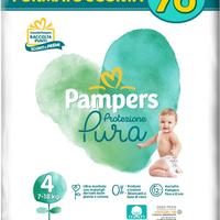Pannolini Pampers Protezione Pura Taglia 4 76pz