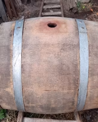 botte barrique in legno rovere da 110lt