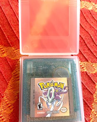 Pokemon Cristallo - Originale Nintendo Game Boy