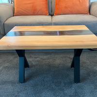 Tavolino da caffè/ salotto - river table