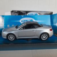 MODELLO AUTO ALFA ROMEO SPIDER GREY NO BURAGO